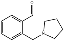 1-(2-CARBOXALDEHYDEBENZYL)PYRROLIDINE Struktur