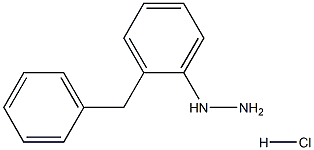 1-(2-BENZYLPHENYL)HYDRAZINE HYDROCHLORIDE Struktur