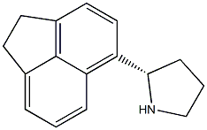 (2S)-2-ACENAPHTHEN-5-YLPYRROLIDINE Struktur