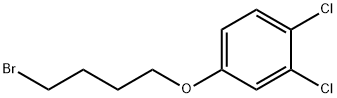 1-BROMO-4-(3',4'-DICHLOROPHENOXY)BUTANE Struktur