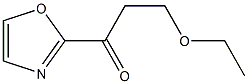 2-(3-ETHOXYPROPIONYL)OXAZOLE Struktur