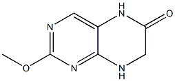 2-METHOXY-7,8-DIHYDRO-5H-PTERIDIN-6-ONE Struktur