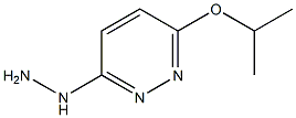 3-HYDRAZINO-6-ISOPROPOXYPYRIDAZINE Struktur