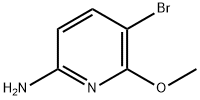 5-BROMO-6-METHOXYPYRIDIN-2-AMINE Struktur