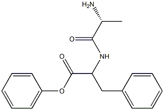 D-ALANYL-D,L-PHENYLALANINE, [PHENYL-4-3H]- Struktur