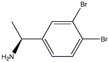 (1S)-1-(3,4-DIBROMOPHENYL)ETHYLAMINE Struktur