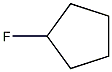 FLUOROCYCLOPENTANE Struktur