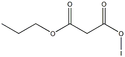 3-IODO-1-PROPYLMALONATE Struktur