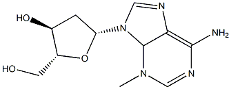 N3-METHYL-2'-DEOXYADENOSINE Struktur