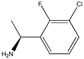 (1S)-1-(3-CHLORO-2-FLUOROPHENYL)ETHYLAMINE Struktur