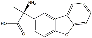 (2S)-2-AMINO-2-DIBENZO[B,D]FURAN-2-YLPROPANOIC ACID Struktur