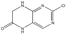 2-CHLORO-7,8-DIHYDROPTERIDIN-6(5H)-ONE Struktur