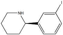 (R)-2-(3-IODOPHENYL)PIPERIDINE Struktur