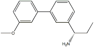 (1S)-1-[3-(3-METHOXYPHENYL)PHENYL]PROPYLAMINE Struktur