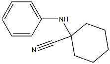 1-ANILINOCYCLOHEXANECARBONITRILE Struktur