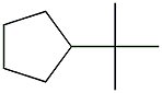 TERT-BUTYLCYCLOPENTANE Struktur