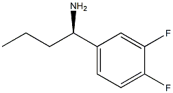 (1R)-1-(3,4-DIFLUOROPHENYL)BUTYLAMINE Struktur