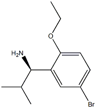 (1R)-1-(5-BROMO-2-ETHOXYPHENYL)-2-METHYLPROPYLAMINE Struktur