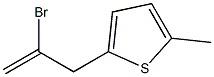 2-BROMO-3-(5-METHYL-2-THIENYL)-1-PROPENE Struktur