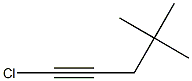 1-CHLORO-4,4-DIMETHYLPENTYNE Struktur