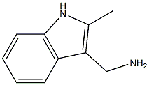 2-METHYL-INDOL-3-YLMETHYLAMINE Struktur