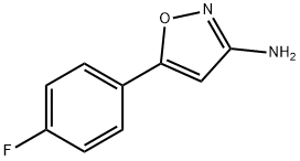 3-AMINO-5-(4-FLUOROPHENYL)ISOXAZOLE Struktur