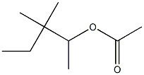 3,3-DIMETHYL-2-PENTANOL ACETATE Struktur