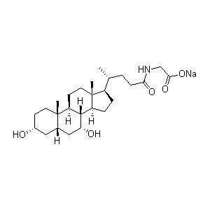 甘氨鵝去氧膽酸鈉