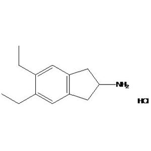 5,6-二乙基-2,3-二氫-1H-茚-2-胺鹽酸鹽