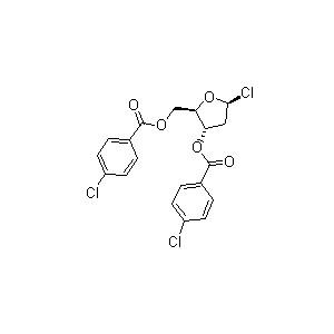 1-氯-3，5-二對氯苯甲酰氧基-2-脫氧-D-呋喃核糖