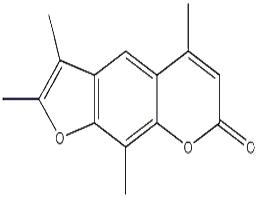 2,3,5,9-tetramethyl-7H-furo[3,2-g][1]benzopyran-7-one