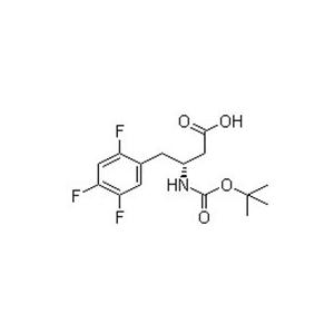 磷酸西他列汀中間體：(3R)-N-叔丁氧羰基-3-氨基-4-(2,4,5-三氟苯基)丁酸