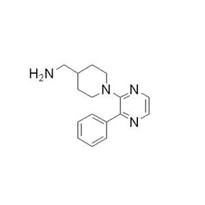 (1-(3-phenylpyrazin-2-yl)piperidin-4-yl)methanamine