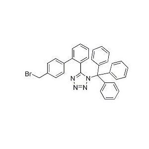 N-(三苯基甲基)-5-(4’-溴甲基聯(lián)苯-2-基)四氮唑