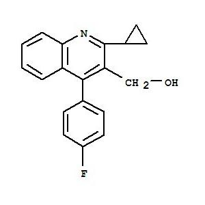 2-環(huán)丙基-4-（4-氟苯基）-3-喹啉甲醇