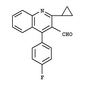 2-環(huán)丙基-4-（4-氟苯基）喹啉-3-甲醛