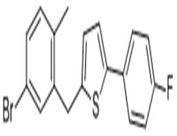 坎格列凈中間體 2-[(5-溴-2-甲基苯基)甲基]-5-(4-氟苯基)噻吩