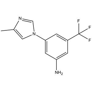 3-(4-甲基-1H-咪唑-1-基)-5-(三氟甲基)苯胺
