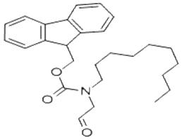 特拉萬星側(cè)鏈：癸基(2-氧代乙基)氨基甲酸 9H-芴-9-甲基酯