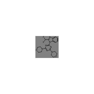 2-(2-二氟甲基苯并咪唑-1-基)-4,6-二嗎啉基-1,3,5-三嗪