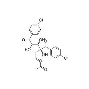 1-O-Acetyl-3,5-bis-(4-chlorobenzoyl)-2-deoxy-D-ribose