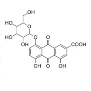 大黃酸-8-O-β-D-葡萄糖苷