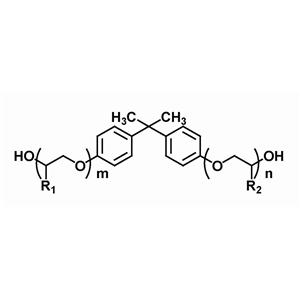 alkoxylates of Bis-phenol A (high transfer rate)