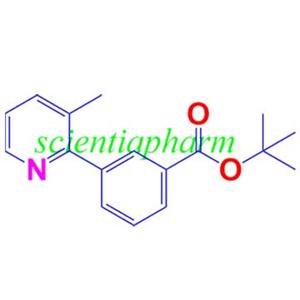 3-(3-甲基吡啶-2-基)苯甲酸叔丁基酯