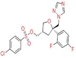 (3S-順式)-4-氯苯磺酸[5-(2,4-二氟苯基)四氫-5-(1H-1,2,4-三唑-1-基甲基)-3-呋喃基]甲基酯