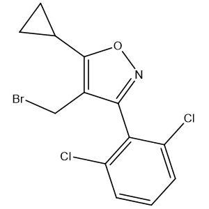 4-(溴甲基)-5-環(huán)丙基-3-(2,6-二氯苯基)異惡唑