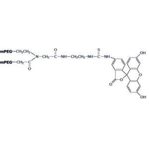 Y-shape PEG Fluorescein isothiocyanate