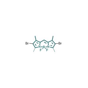 4,4-difluoro-2,6-dibromo-1,3,5,7-tetramethyl-4-bora-3a,4a-diaza-s-indacene