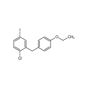 1-氯-2-(4-乙氧基芐基)-4-碘代苯