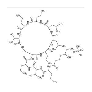 硫酸粘菌素；硫酸粘桿菌素；硫酸多粘菌素E